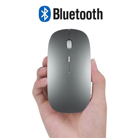 Bluetooth Mouse for Macbook Air Pro,for Win10/Mac Laptop Computer Wireless Mouse Rechargeable ...