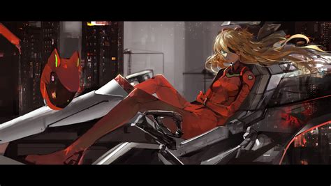 Asuka Langley Sohryu HD Wallpaper from Evangelion: 3.0 You Can (Not) Redo by saberiii