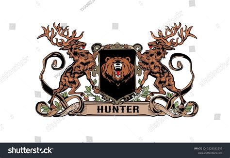 Hunting Fishing Labels Badges Logos Vector Stock Vector (Royalty Free) 2223521255 | Shutterstock