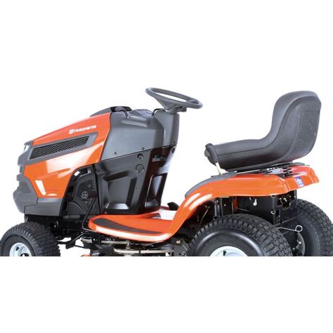 Shop Husqvarna 18.5-HP Automatic 42-in Riding Lawn Mower with Mulching ...