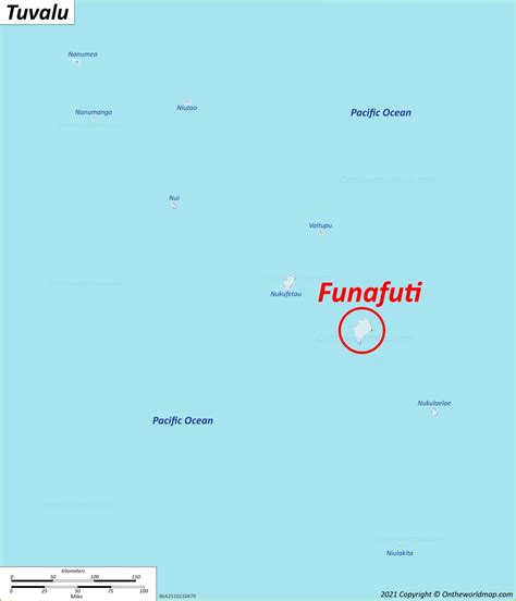 Funafuti Map | Tuvalu | Detailed Maps of Funafuti and Vaiaku