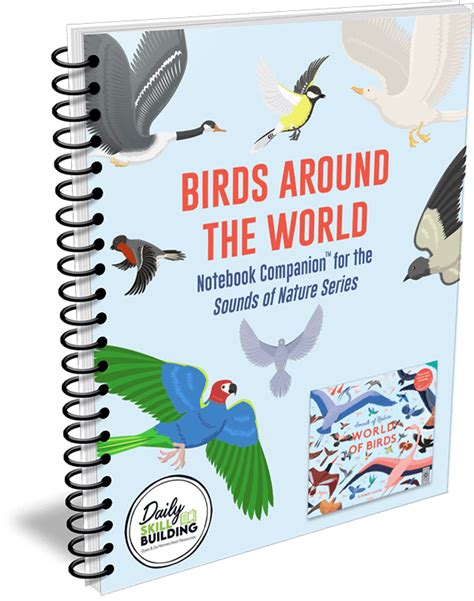 Birds Around The World - A Notebook Companion™