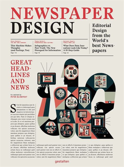 Newspaper Design in 2020 | Newspaper design, Newspaper design layout, Editorial design