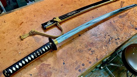 Adam Savage's Kill Bill Bride Sword Replica! - YouTube