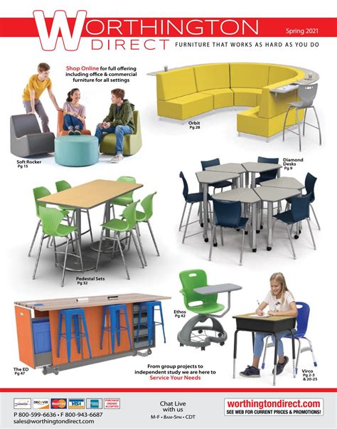 2021 Worthington Direct School Furniture Catalog by Worthington Direct ...