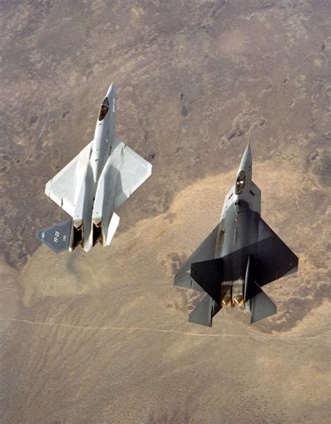 supersonic-youth: YF-23 and YF-22 Military Jets, Military Weapons, Military Aircraft, Air ...