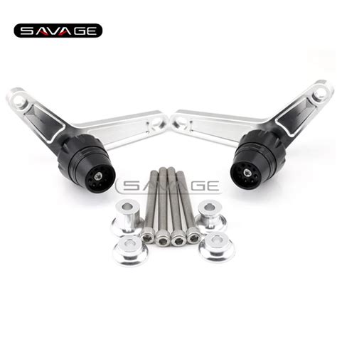 For BMW F800R 2009 2010 2011 2012 2013 2014 Black Motorcycle Accessories Frame Slider Crash ...