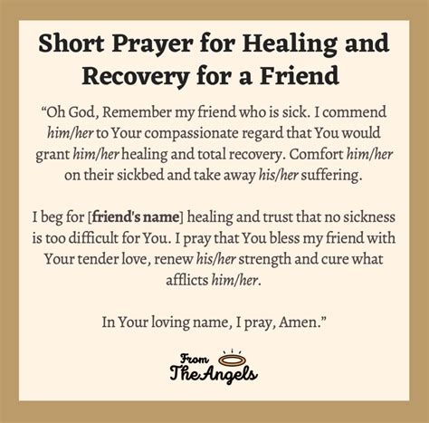 10 Short Catholic Prayers for Healing and Recovery of Someone