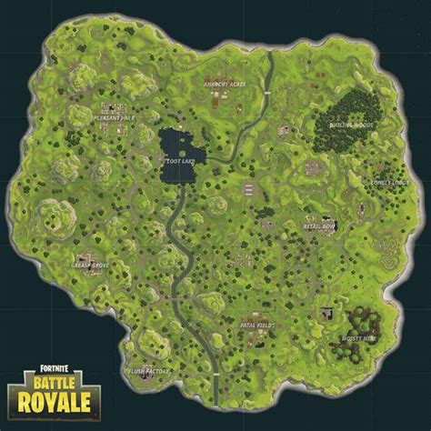 Old Fortnite Map: What Did the First Fortnite Map Look Like?