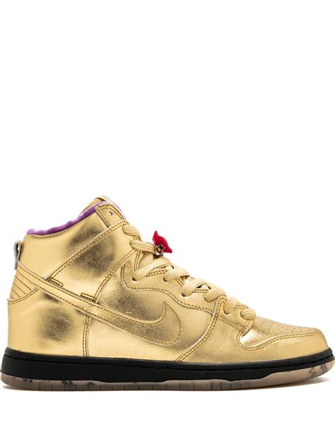 Nike x Humidity SB Dunk High QS "Trumpet" Sneakers - Farfetch