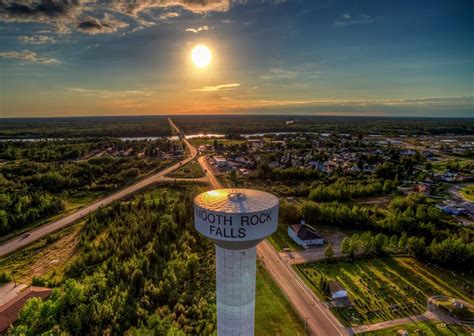 Town of Smooth Rock Falls - Northeastern Ontario Canada