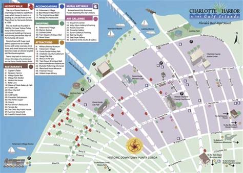 Map of Historic Downtown Punta Gorda