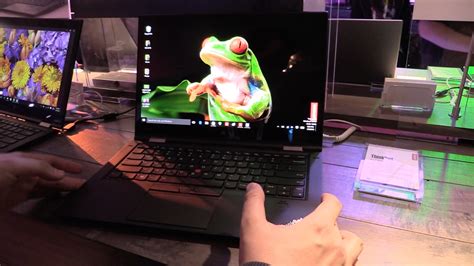 Lenovo ThinkPad X1 Yoga mit OLED-Display im Hands-on Video