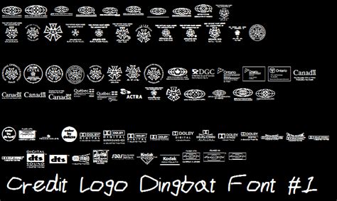 Logo Dingbats Font