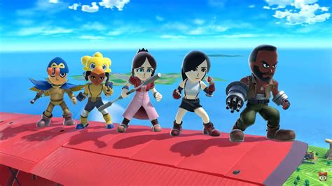 Five New Mii Fighter Costumes in SSBU | DashFight