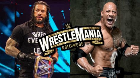 Latest Update On WWE's Roman Reigns Vs. The Rock Plans