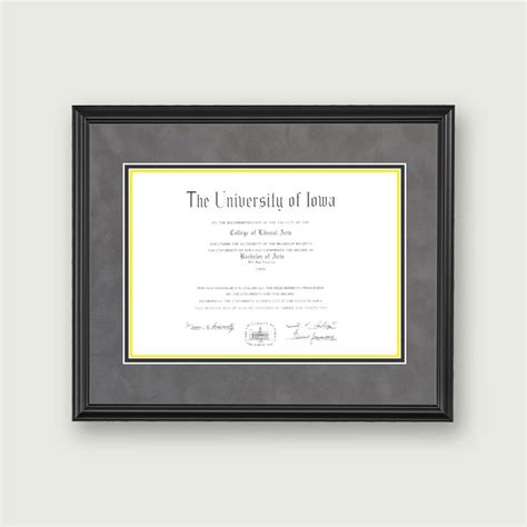 Alumni Artwork | Diploma Frame