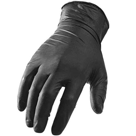 Buy High Quality Black Nitrile Gloves | LionHeart Alliance