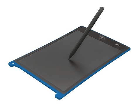 Trust Wizz Digital Writing Pad with 8.5-Inch LCD Screen - Black/Blue: Amazon.co.uk: Computers ...