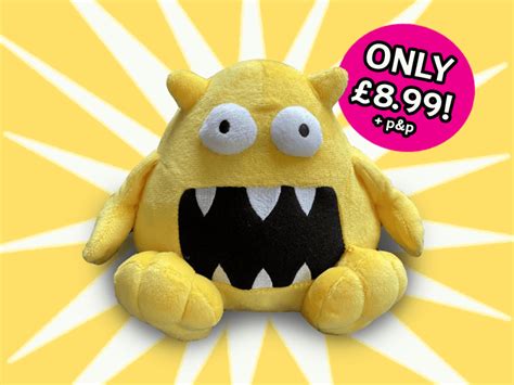 Yellow Monster Plush Toys | Busy Things