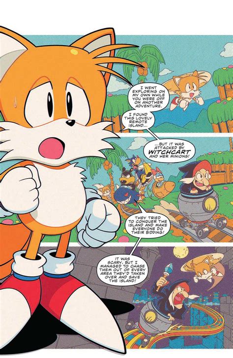 Sonic the Hedgehog IDW: Tails 30th Anniversary Special - Preview - Comics - Sonic Stadium