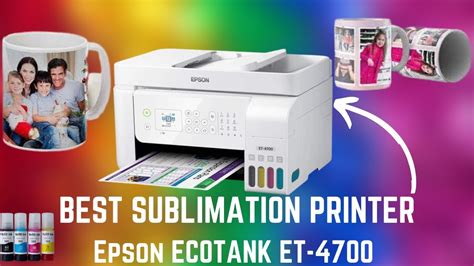 EPSON ECOTANK ET-4700 Review #bestsublimationprinter - YouTube