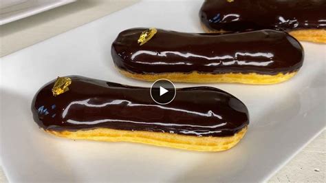 Best Chocolate & Vanilla Eclair Recipe!