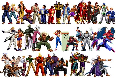 The Mugen Fighters Guild - KOF Anthology All Characters Pack (Updated 23.09.12)