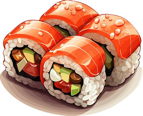 Download Sushi, Fish, Nature. Royalty-Free Vector Graphic - Pixabay