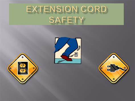 PPT - EXTENSION CORD SAFETY PowerPoint Presentation, free download - ID:1318701