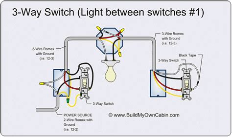 Wiring Diagram Three Way Switch - Home Wiring Diagram