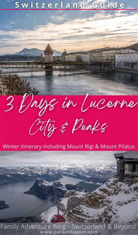 3 Days in Lucerne in Winter – What to do & where to stay | Packed Again