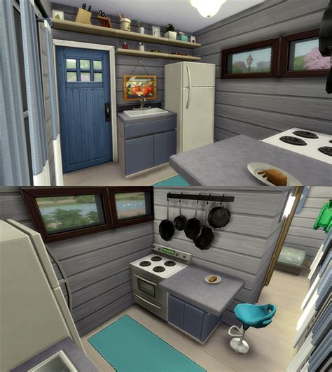 Trailer Aventureiro - Mini Home - The Sims 4 - TodaSims