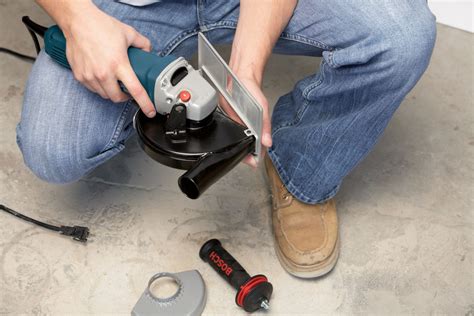 BOSCH Hand Grinder Dust Guard, 4-1/2 In - 21TP08|18DC-5E - Grainger