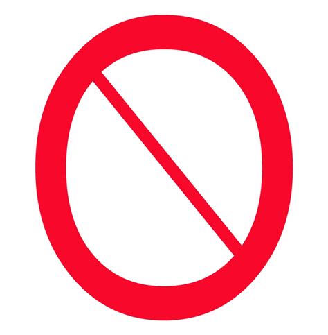 Not Symbol Clip Art - Liqurus