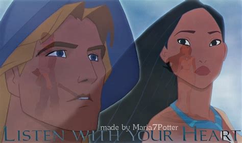 Pocahontas & John Smith - Pocahontas Fan Art (19639529) - Fanpop