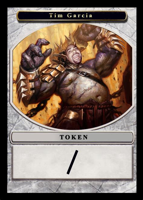 Magic the Gathering Token Card by Timbog77 on DeviantArt