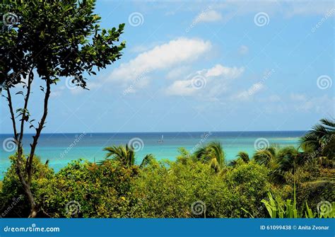 Oceanview Room at a Resort in Cuba Stock Photo - Image of looking ...