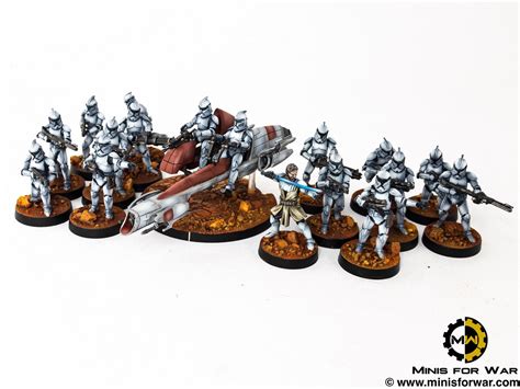 Star Wars: Legion - Clone Wars Core Set - Minis For War Painting Studio