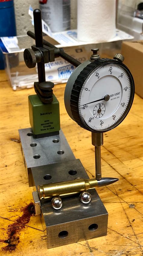 Cartridge runout gauge/poor mans version | The Firearms Forum