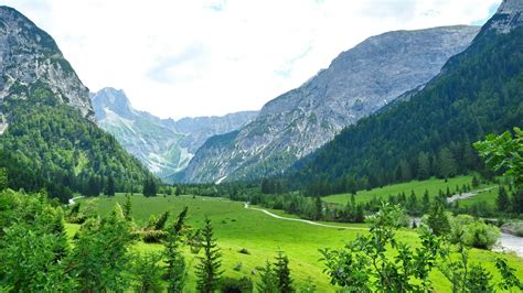 Amazing green valley in Tyrol wallpaper - Nature wallpapers - #51739