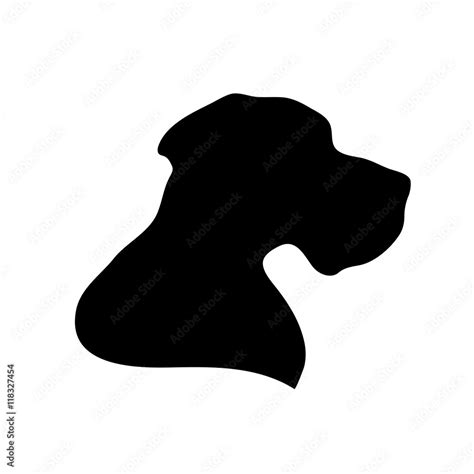 Vector dog logo. Stock Vector | Adobe Stock