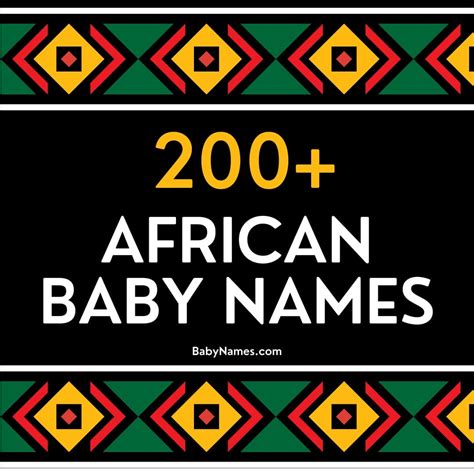 200+ African Baby Names, Meanings, and Origins - BabyNames.com