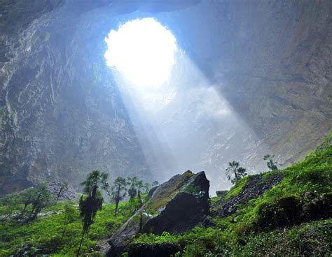 Mysterious sinkhole develops a surprising and beautiful ecosystem in China