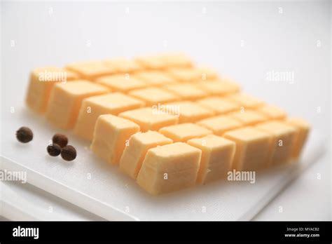 Different types of cheese slices Stock Photo - Alamy