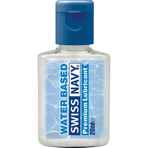 Swiss Navy Water Based Personal Lubricant, 0.68 Fl.Oz (20 mL) - dearlady.us