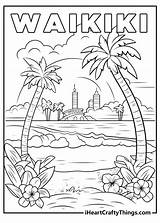15 Hawaii Coloring Pages For Kids 100% Free PDF Printables sketch template