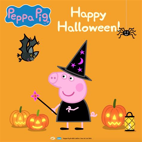 Happy Halloween! | Peppa halloween, Pig halloween, Happy halloween