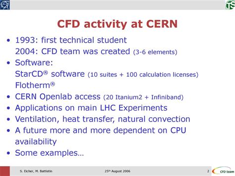 Computational Fluid Dynamic at CERN - ppt download