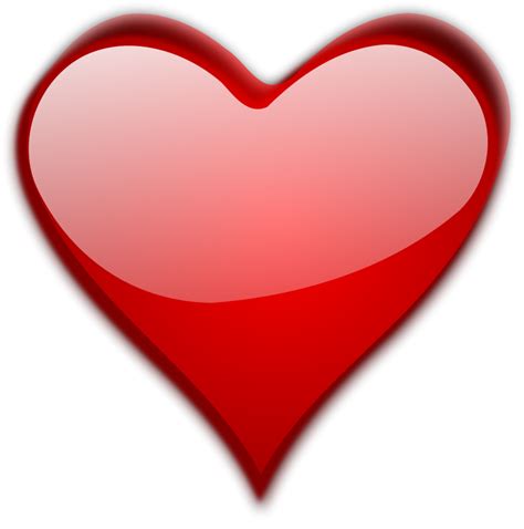 Heart | Free Stock Photo | Illustration of a red heart isolated on a transparent background ...